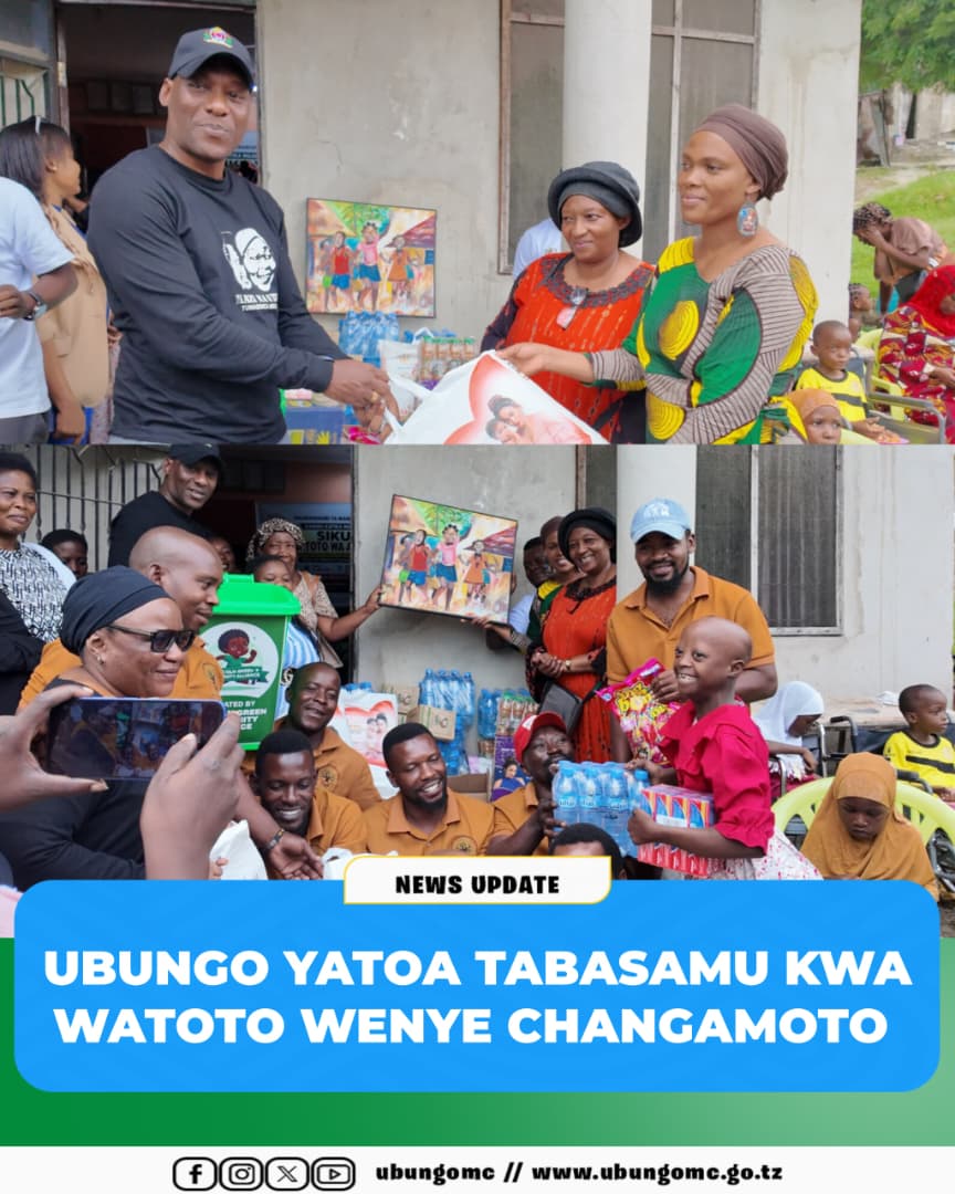 MANISPAA YA UBUNGO YATOA TABASAMU KWA WATOTO WENYE CHANGAMOTO ZA KIAFYA