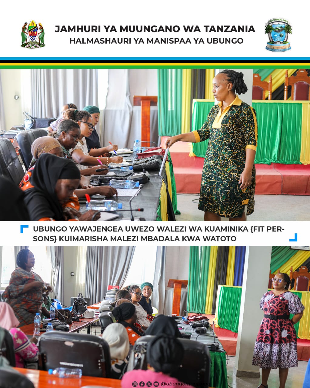 UBUNGO YAWAJENGEA UWEZO WALEZI WA KUAMINIKA KUIMARISHA MALEZI MBADALA KWA WATOTO