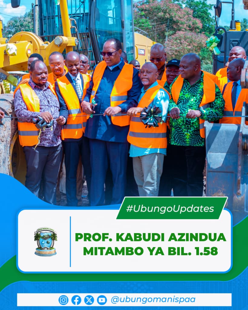 PROF. KABUDI AZINDUA MITAMBO YA BILIONI 1.58 UBUNGO, YAANZA KAZI RASMI