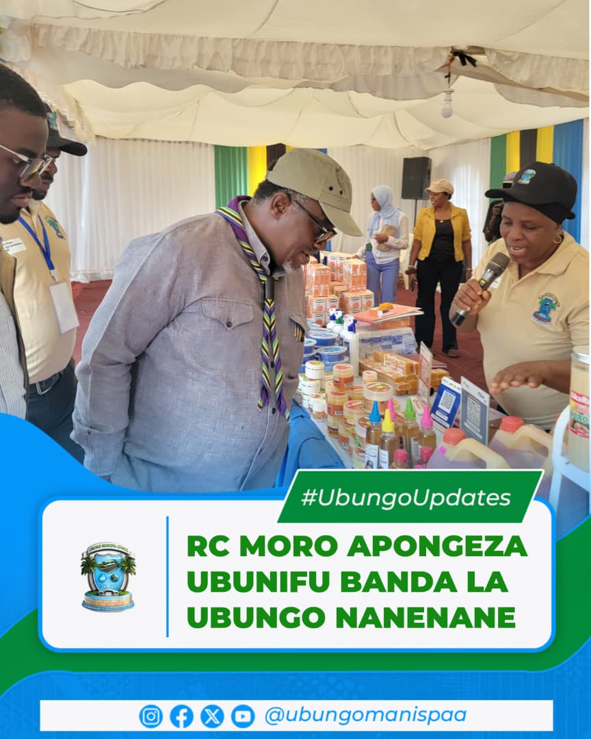 MKUU WA MKOA WA MOROGORO ATEMBELEA BANDA LA MANISPAA YA UBUNGO, APONGEZA UBUNIFU WA KILIMO CHA MJIN