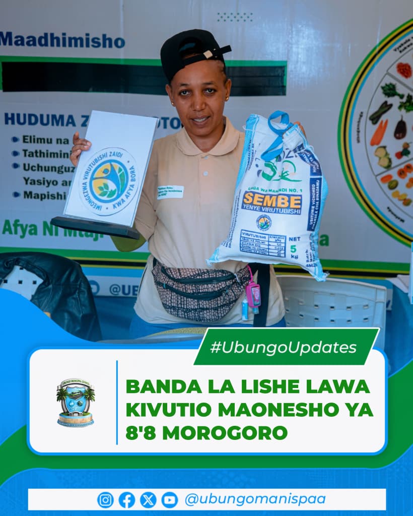 BANDA LA LISHE LAVUTIA WANANCHI KUPATA ELIMU YA VYAKULA VILIVYOONGEZWA VIRUTUBISHO