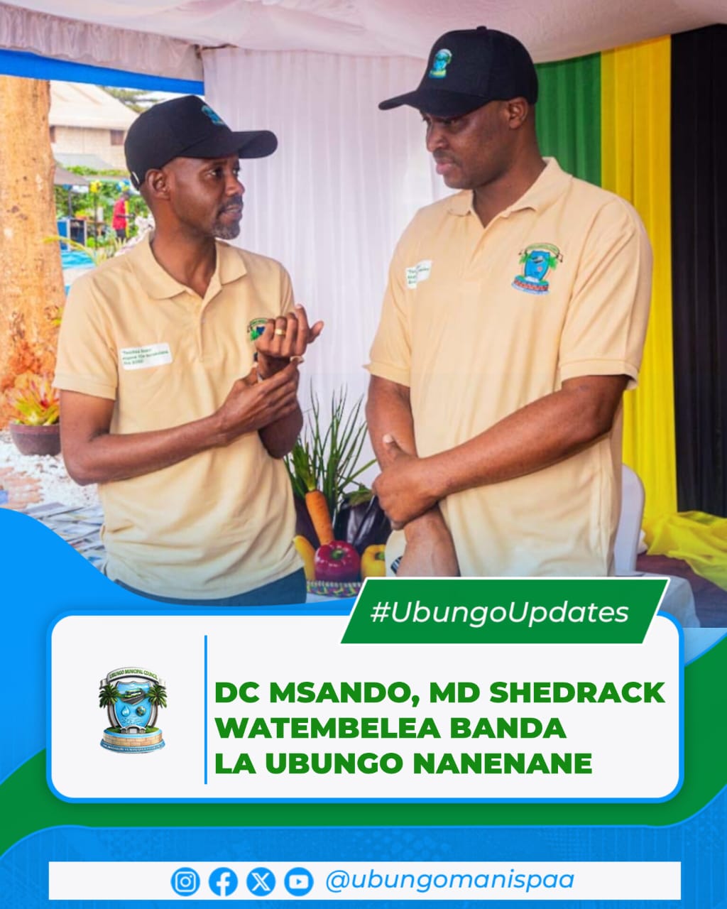 DC MSANDO NA KAIMU MKURUGENZI SHEDRACK WAFIKA 8'8, UBUNGO KUJA NA MKAKATI KABAMBE WA ZAO LA CHIKICH