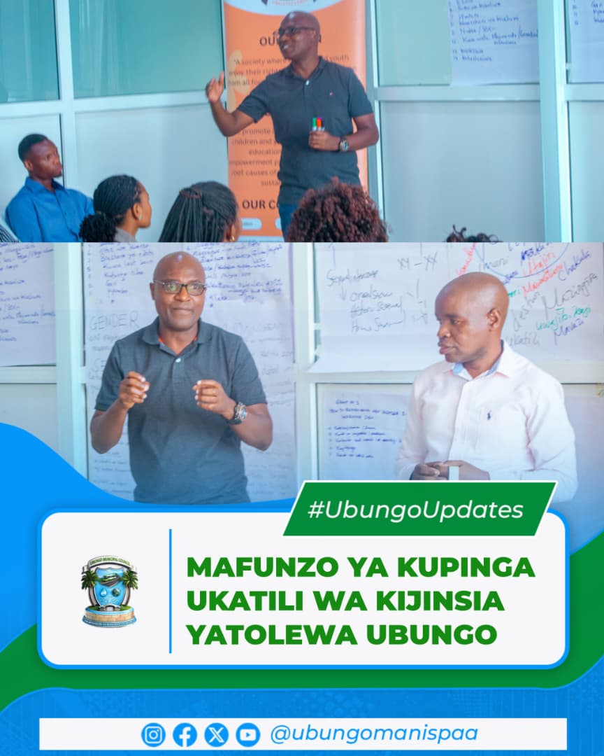 MAFUNZO YA UKATILI WA KIJINSIA YATOLEWA KWA WATUMISHI WA UMMA UBUNGO