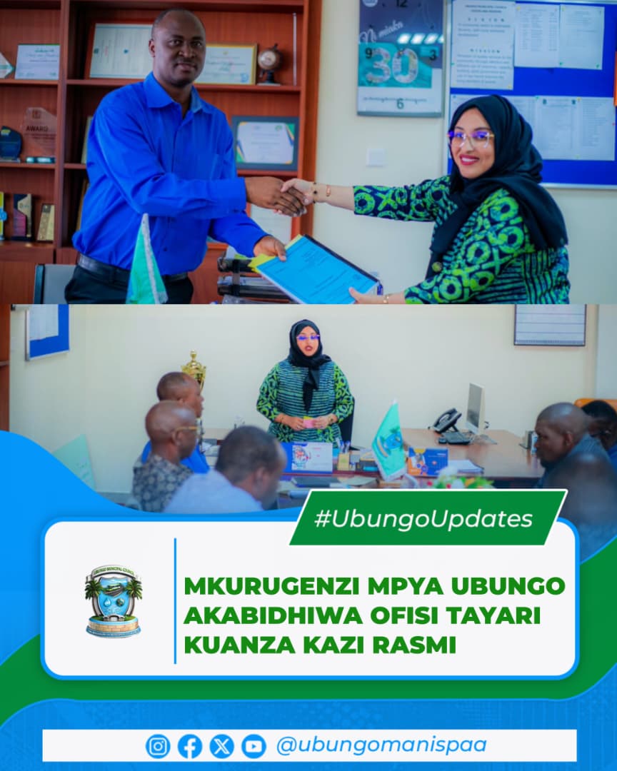 MKURUGENZI MPYA UBUNGO ARIPOTI RASMI TAYARI KUANZA KAZI