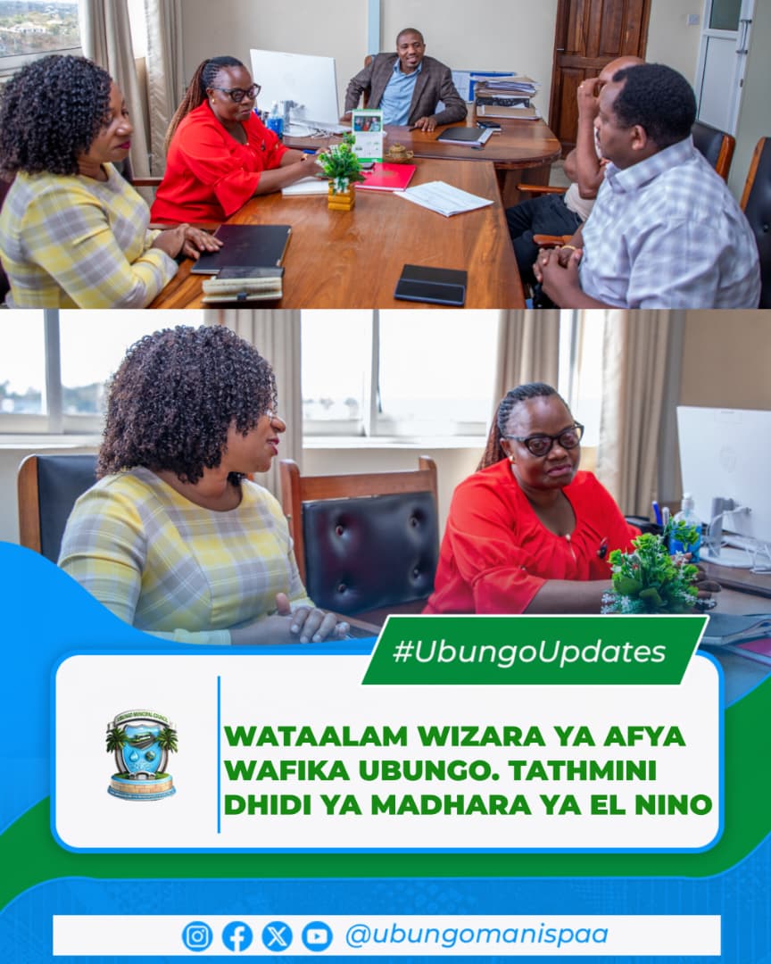 WATAALAM WIZARA YA AFYA WAFIKA UBUNGO, WAFANYA KIKAO CHA TATHMINI YA MAANDALIZI YA KUKABILIANA NA MAJANGA YA EL NINO NA EBOLA