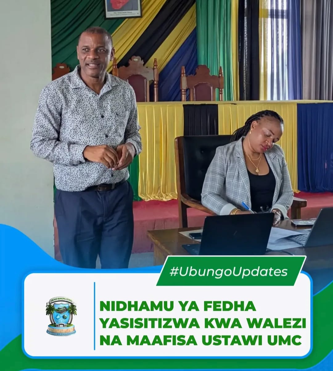 NIDHAMU YA FEDHA YASISITIZWA KWA WALEZI WA KUAMINIKA NA MAAFISA USTAWI UBUNGO